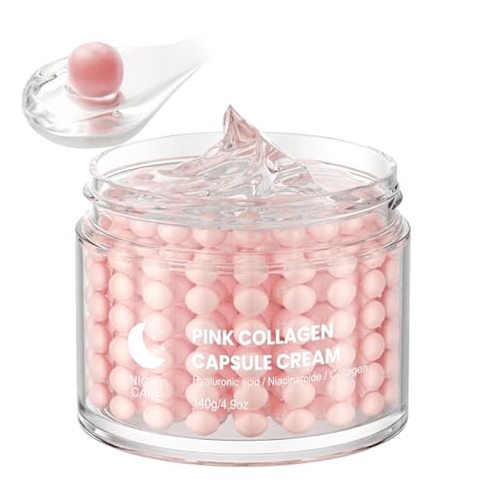 IREV Collagen Face Moisturizer, Moisturizing Facial Cream, Transparent Gel for Radiant Skin, Hydrating Night Face Skin Care, Jelly Cream for Dull, Uneven Tone 140g 4.9 OZ - Image 5