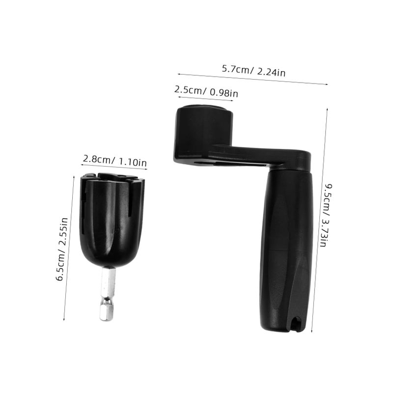 Enhanced Tuning Machine Manual Guitar String Winder Tool Set for Electric Guitars and Basses - Image 3