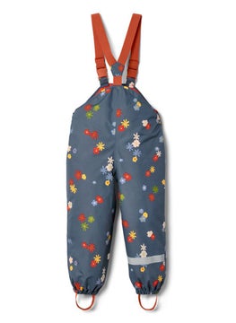 Tchibo Kids Girl All Over Printed Sleeveless Rain Suit, Blue Combo  - Image 4