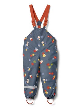 Tchibo Kids Girl All Over Printed Sleeveless Rain Suit, Blue Combo  - Image 3