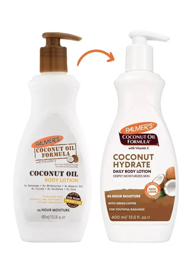 PALMER'S - Palmer's Coconut Hydrate Daily Body Lotion with Vitamin E  400 ml - Image 1