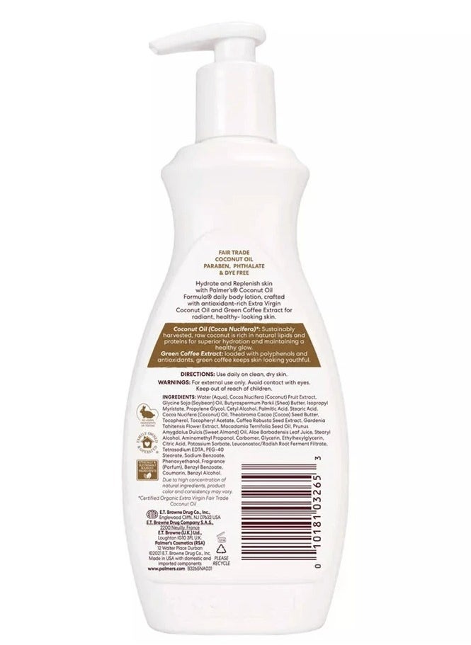 PALMER'S - Palmer's Coconut Hydrate Daily Body Lotion with Vitamin E  400 ml - Image 1