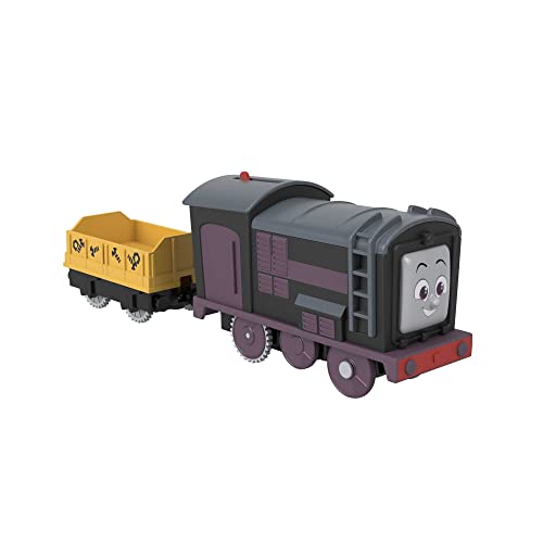 THOMAS & FRIENDS قطار توماس وأصدقائه الكهربائي ديسيل مع شحنة للعب التخيلي للأطفال من عمر 3 سنوات فما فوق - Image 3