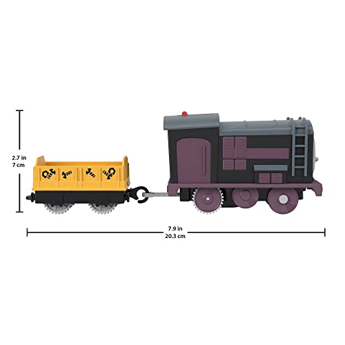 THOMAS & FRIENDS قطار توماس وأصدقائه الكهربائي ديسيل مع شحنة للعب التخيلي للأطفال من عمر 3 سنوات فما فوق - Image 5