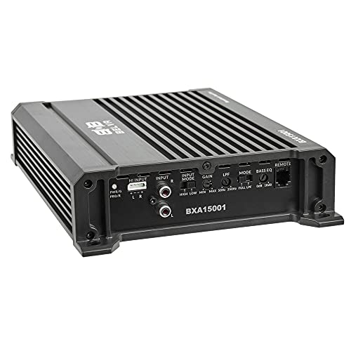 Belva BXA15001 1500W Peak BX-Series 2-Ohm Stable Class-A/B Monoblock Car Audio MOSFET Amplifier with Remote Subwoofer Level Control - Image 3