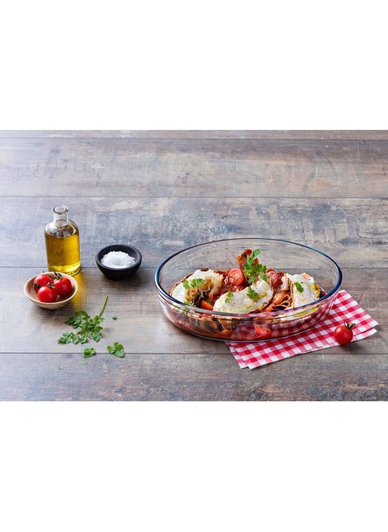 O'Cuisine - Ocuisine® 1.6L Oval Roaster - French-Made Borosilicate Glass, Oven Safe, Even Heat Distribution - Image 1