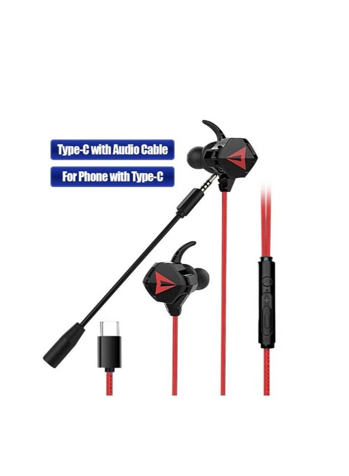 nubia Stereo Noise Cancelling Wired In-Ear Gaming Headphones For PS4/PS5/XOne/XSeries/NSwitch/PC Black - Image 1
