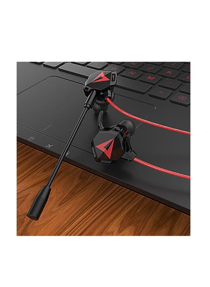 nubia Stereo Noise Cancelling Wired In-Ear Gaming Headphones For PS4/PS5/XOne/XSeries/NSwitch/PC Black - Image 3