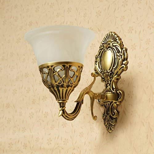 WHITERAY Golden Antique Designer Imported Wall Light wall lamp for Bedroom, Living Room,Kitchen, Bars, malls, Besides the Bed, Balcony Home Decoration ((1109 (Pack of 2), with Bulb)) - Image 5