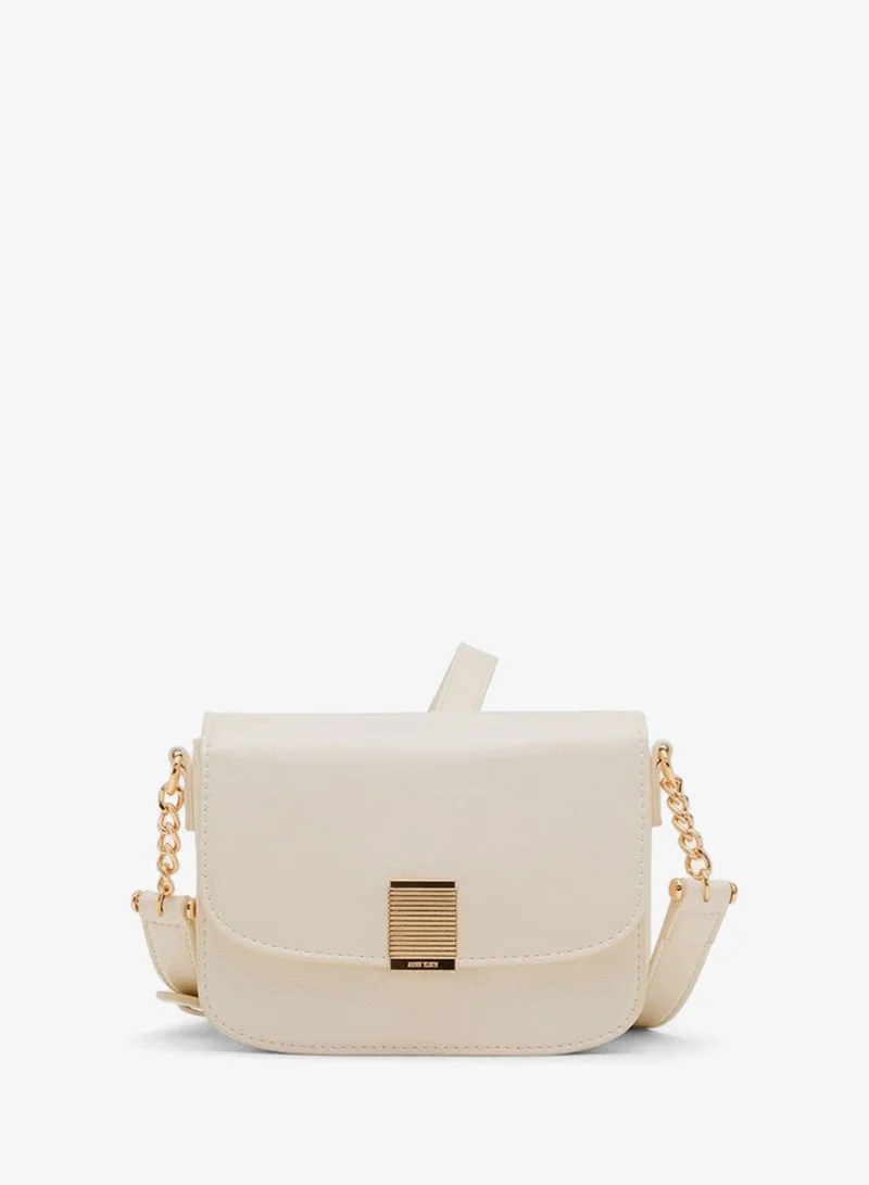 ANNE KLEIN Anne Klein Glossy Flap Crossbody Bag