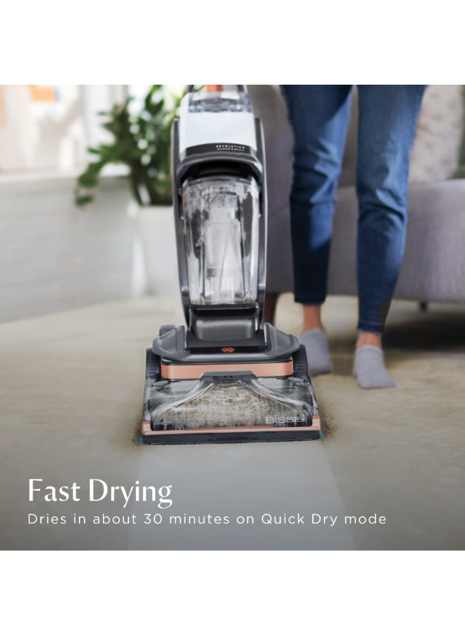 بيسيل Revolution HydroSteam 3672E – المنظف الوحيد للسجاد مع تقنية HydroSteam للتنظيف بقوة البخار للسجاد والمفروشات، خزان كبير | 3.7 L 1249 W 3672E - Image 5