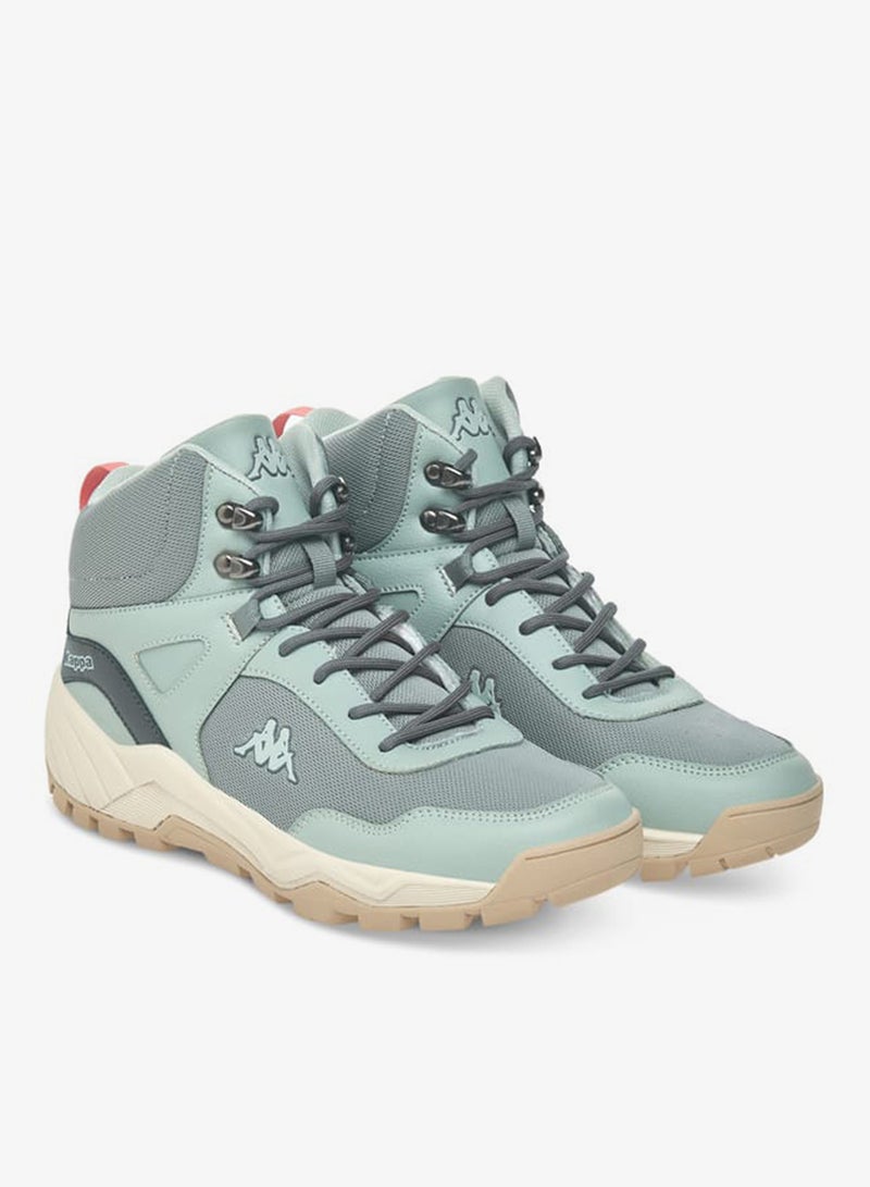 Kappa Womens Logo Detail Sneakers With Lace-Up Closure - Image 2