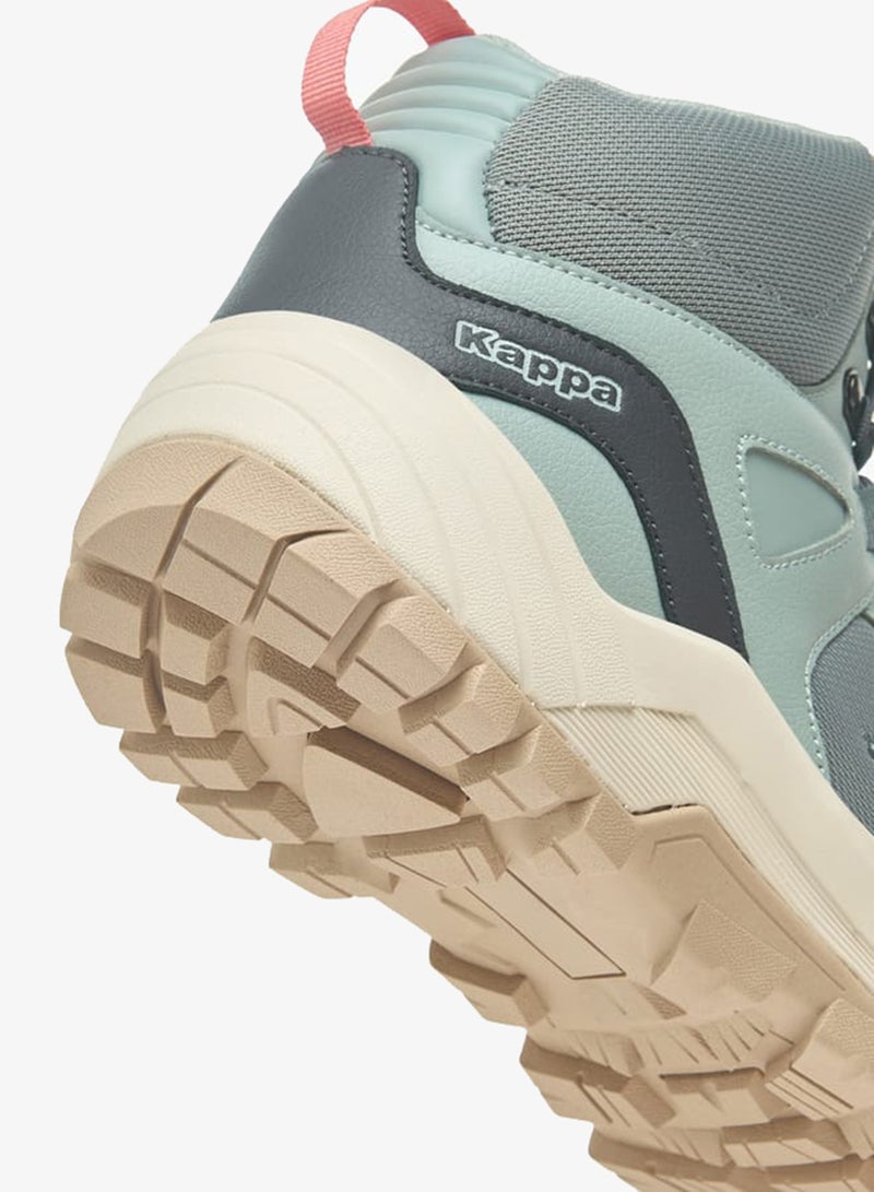 Kappa Womens Logo Detail Sneakers With Lace-Up Closure - Image 4