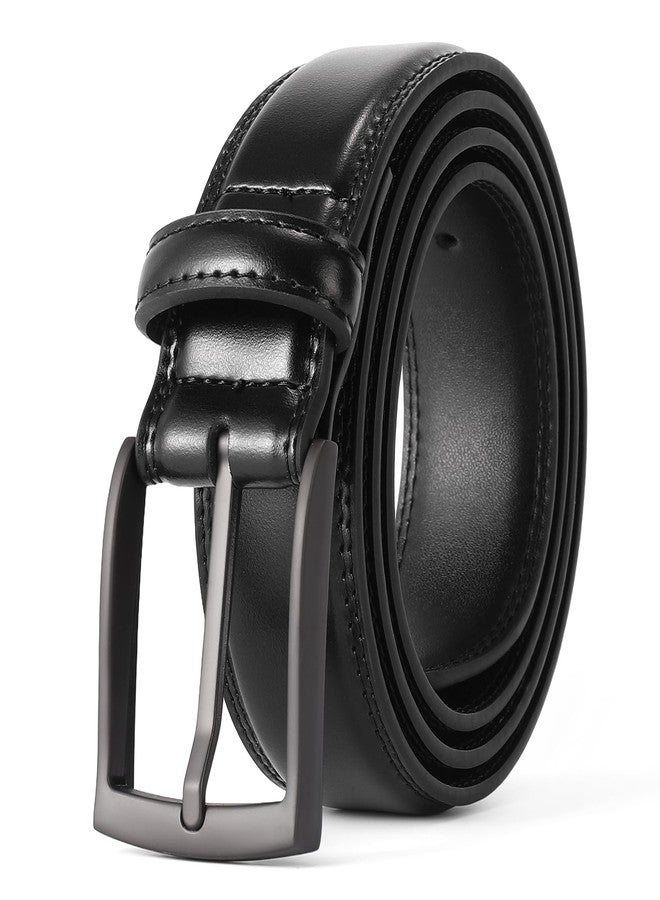 FALAN MULE Men's Leather Dress Belt - Classic & Fashion Belt with Prong Buckle for Men - Image 1