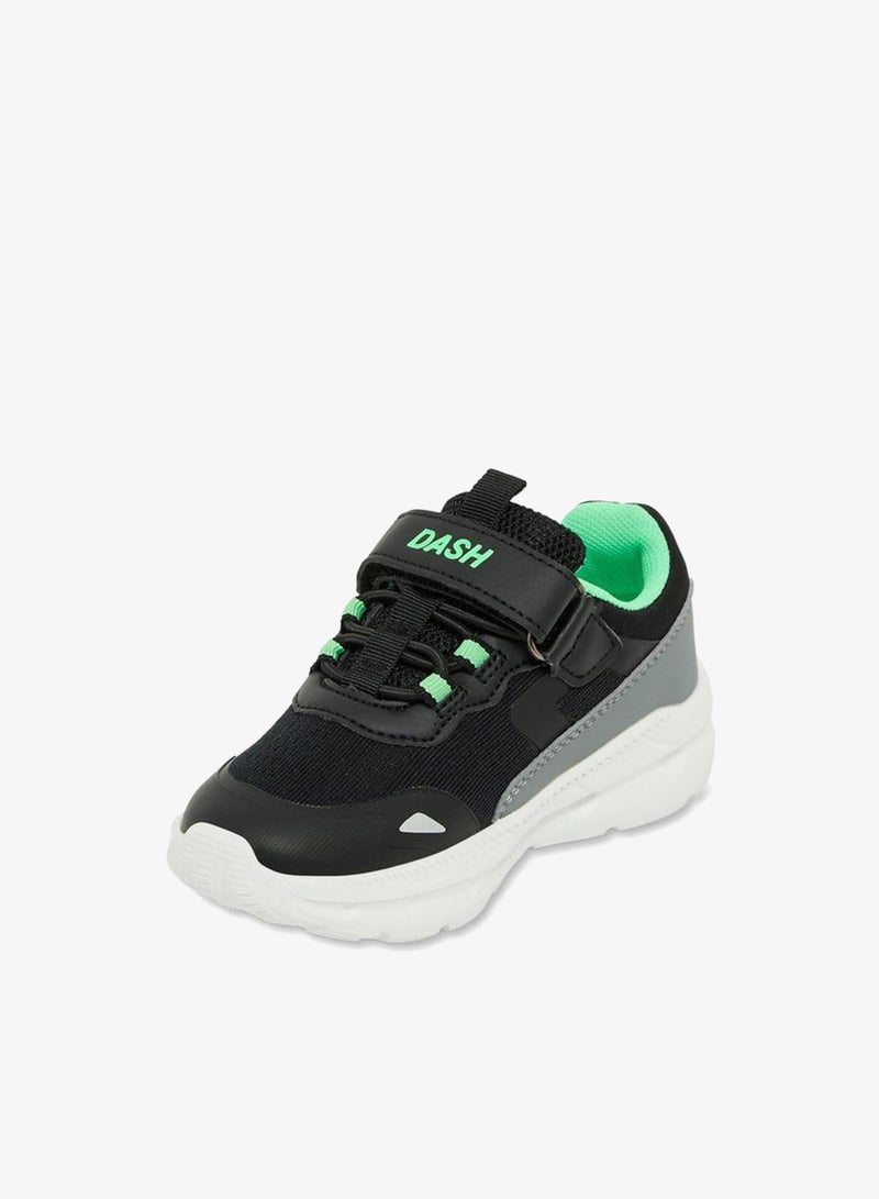 Dash Boys Hook & Loop School Sports Shoes - Image 4