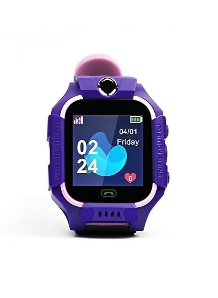 Nabi Z7A Smart Watch 1.44 Inch Display Purple & Black Stylish Fitness Tracker Smartwatch for Men & Women with Activity Tracking, Notifications, Sports Modes & Long Battery Performance Wearable Device - Image 3