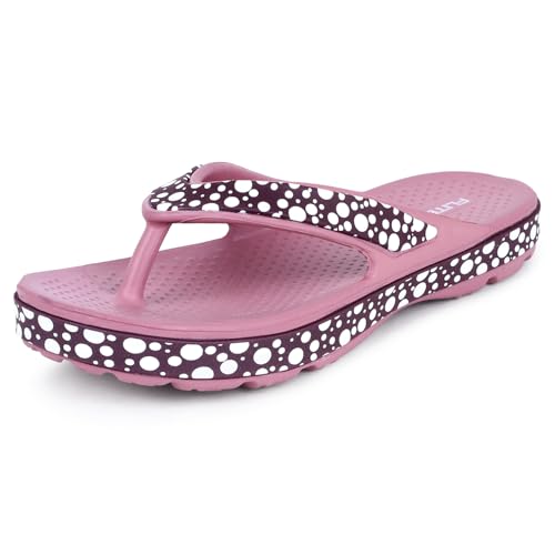 FLITE SLIPPERS For Women FL-2008/Daily Use Flip Flop For Women/Flip Flop for Girls/Bathroom Slippers Size 4K to 8K Anti Slip Technology (PURPLE, numeric_8) - Image 1