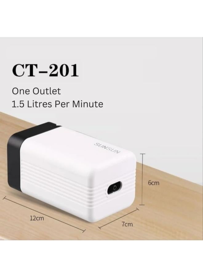 Sunsun Super Silent Air pump CT-202 - Image 2