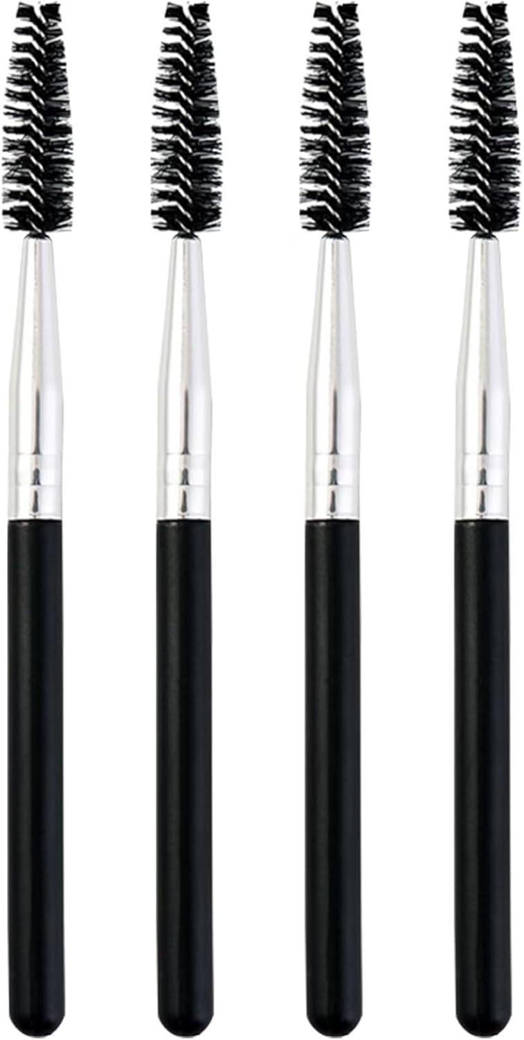 Eyelash Brush 4 PCS Eyebrow Brush Eyelash Comb Portable Eye Brush for Eye Lash Extension and Lifting Eyebrow Reusable