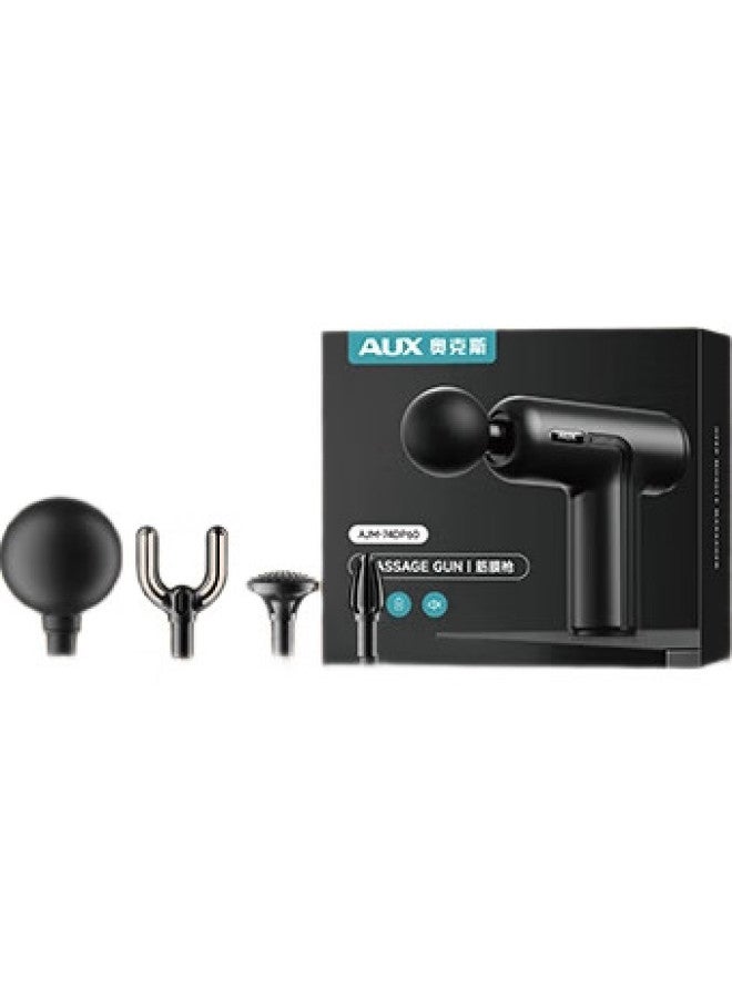 AUX (Aux) Fascia Gun Massager For Neck And Shoulder Neck Fascia Gun Professional Grade Sports Mini Muscle Relaxation Men And Women Muscle Gun - Image 2