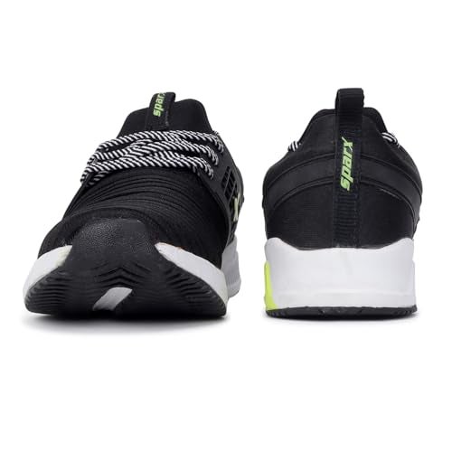 Sparx Men's Black Neon Green Sports Shoes-8 Kids UK (SX0610G) - Image 5