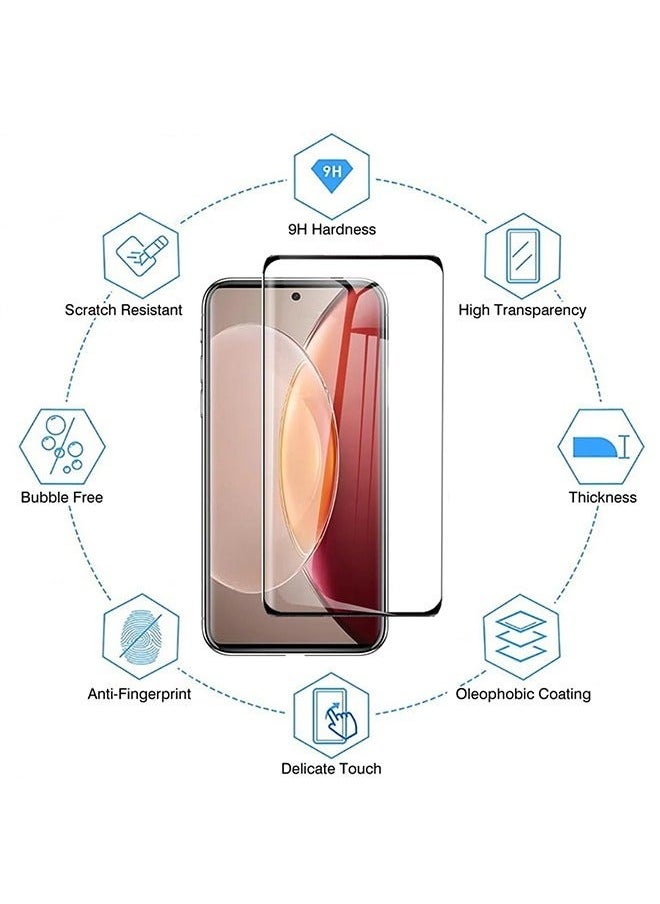تيمبرد غلاس - واقي شاشة من الزجاج المقوى 5D لهاتف Vivo V25 5G - Image 1