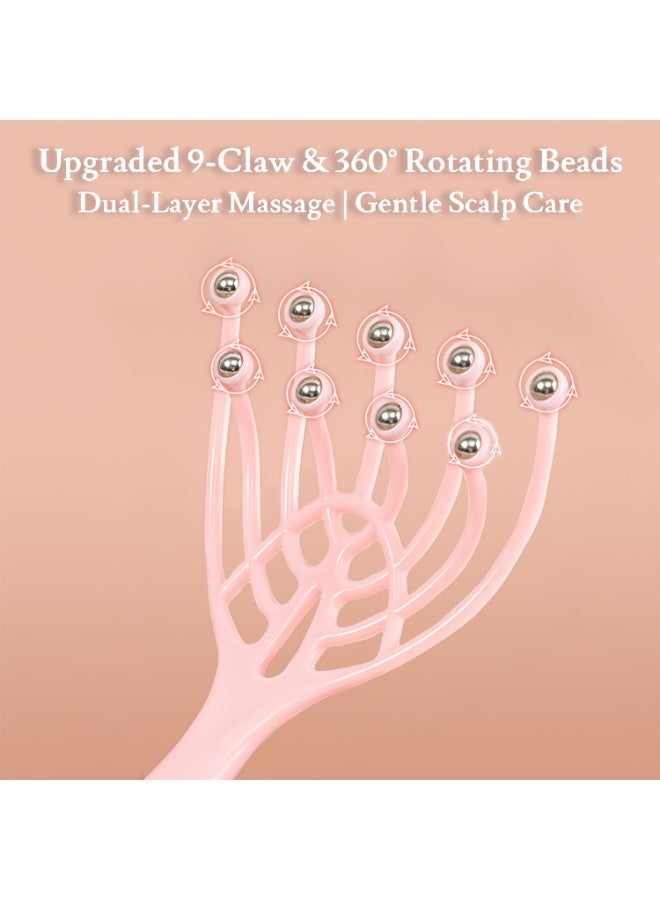 general Head Scalp Massager Hair Scratcher Massage Comb Portable Scalp Stress Relax Tool - Image 2