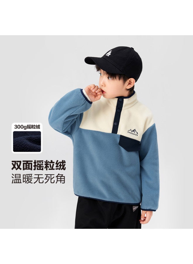 Zuoxi Boys' Hoodie - Autumn Kids Fleece Lining School Uniform Essential Stylish Boys' Spring/fall Top - Image 3
