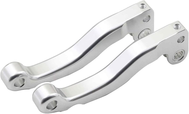 Silver Aluminum Front Rear Brake Lever Kit For Surron Light Bee X S L1E Segway X160 X260 Electric Dirt Bike - Image 1