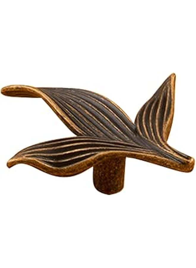 Antique Copper Zinc Alloy Single Hole Cabinet Knob Small Drawer Handle Modern Furniture Pull - Image 1