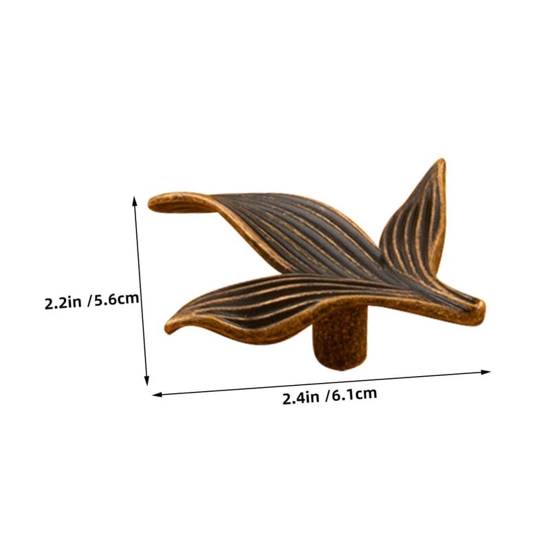 Antique Copper Zinc Alloy Single Hole Cabinet Knob Small Drawer Handle Modern Furniture Pull - Image 3