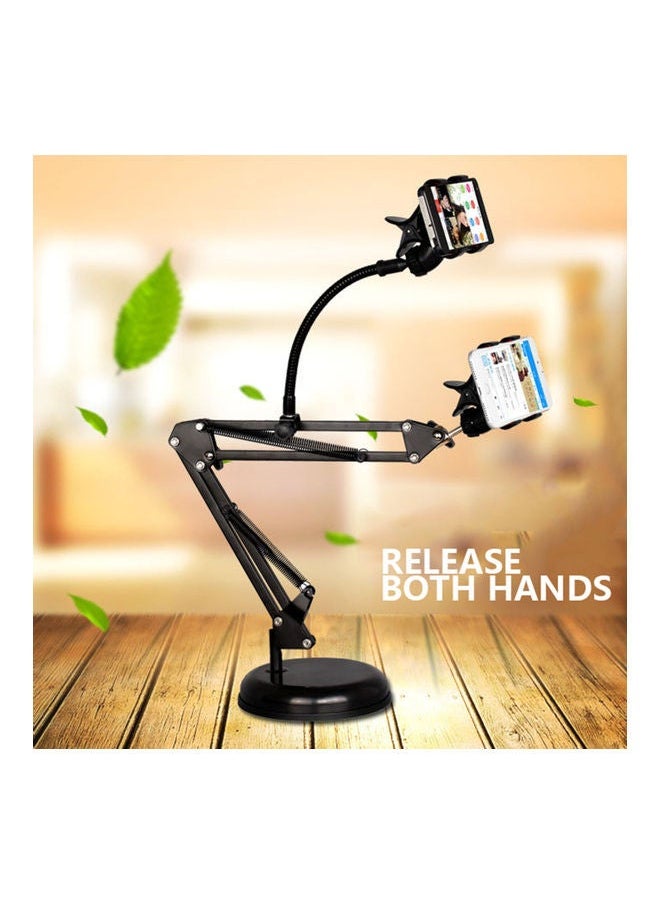 NIBEMINENT Dual Mobile Phone Broadcast Holder Black  - Image 4