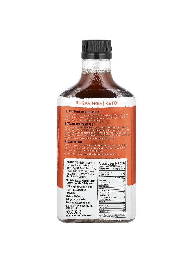 LAKANTO Lakanto, Cinnamon Maple Flavored Syrup, 13 oz (384 ml)  - Image 2