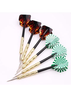 SANMUGEED 18-Pack Professional Steel Tip Darts Set with Detachable Stainless Steel Tips & 6 Color Teams for Sports Training and Family Games  - Image 4