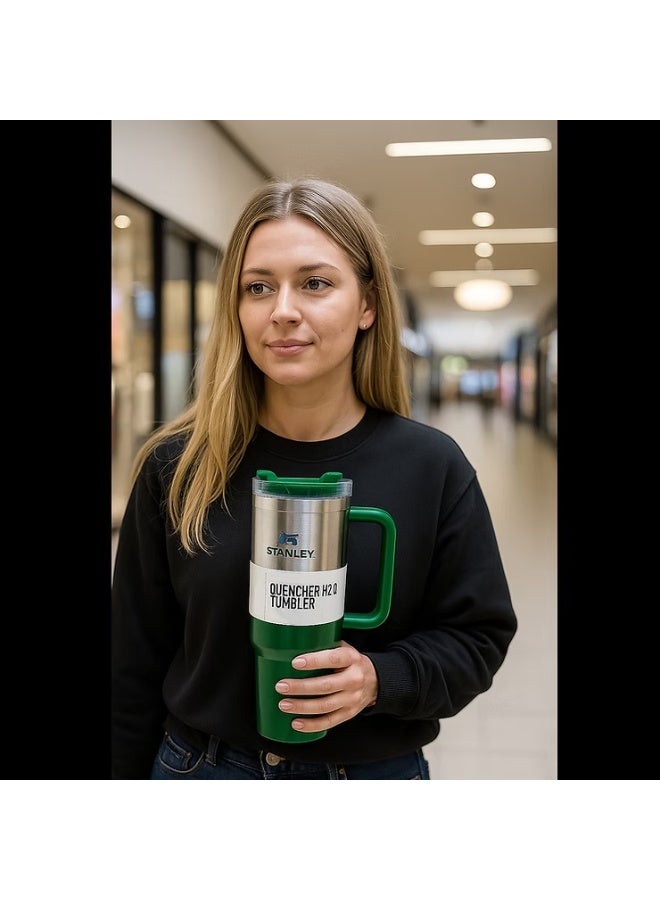 ستانلي كوب ستانلي مصنوع من الفلاز المقاوم للصداء بالون الاخضر (1.8 لتر) - Image 2