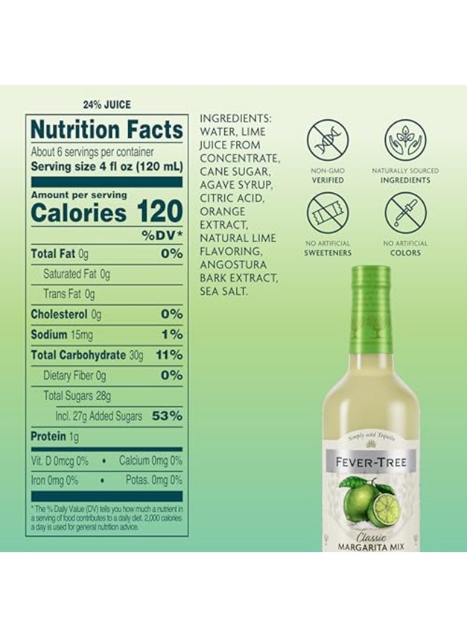 FEVER TREE FeverTree Mix Margarita Classic 2536 Fl Oz - Image 5
