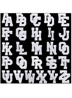 SYOSI Alphabet Applique Patches, 52 Pieces Iron on Letter Patches Patch A-Z Letter Repair Patches  - Image 1