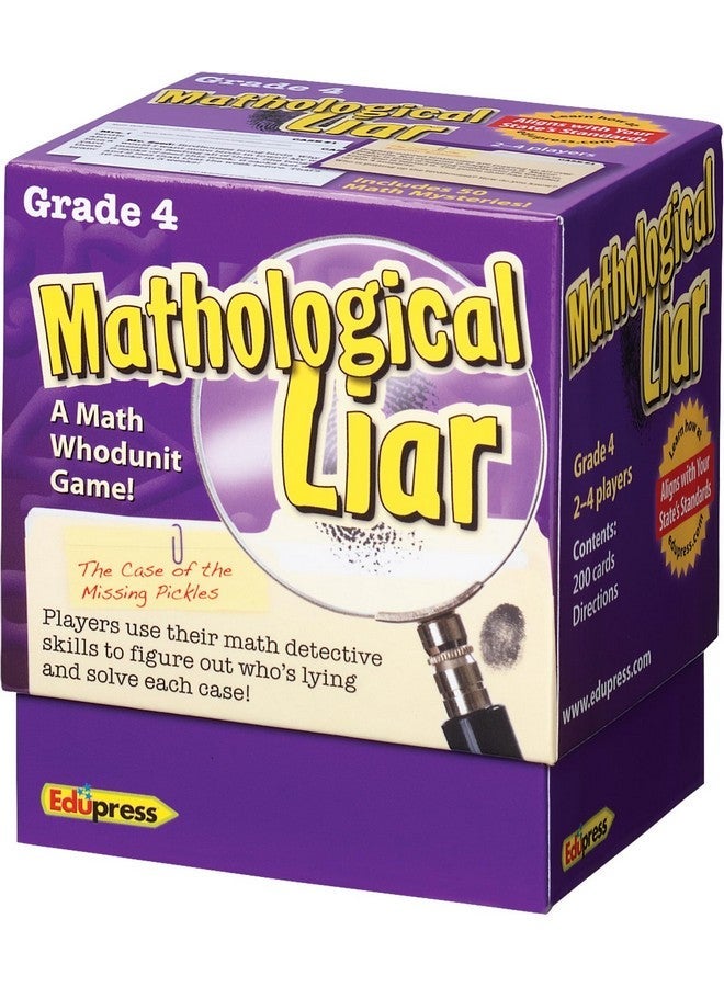 Edupress Mathological Liar, Grade 4 - Image 1
