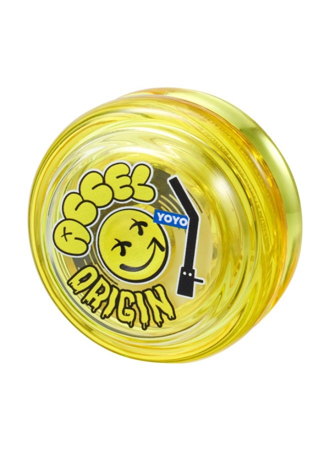 Bandai Hyper Yoyo Accel Hip Hop Yellow | Yo-yo with High-Speed Spins | Gift for Kids & Adults - Image 1