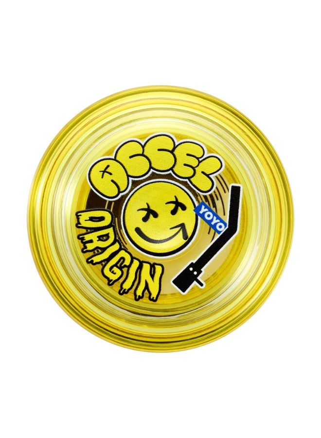 Bandai Hyper Yoyo Accel Hip Hop Yellow | Yo-yo with High-Speed Spins | Gift for Kids & Adults - Image 2