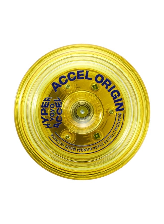 Bandai Hyper Yoyo Accel Hip Hop Yellow | Yo-yo with High-Speed Spins | Gift for Kids & Adults - Image 3