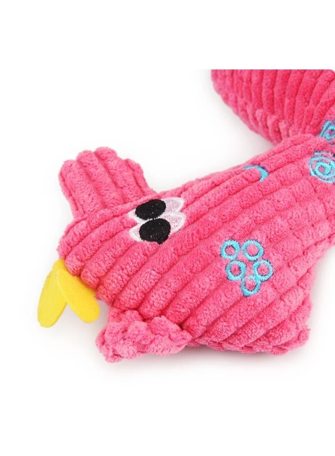 EasyLife Squeak Plush Dog Cat Toy Puppy Chew Toy Teeth Clean Doll Ropes Toy - Image 2