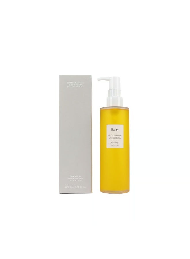 Huxley Cleansing Oil Be Clean Be Moist 200ml - Image 1