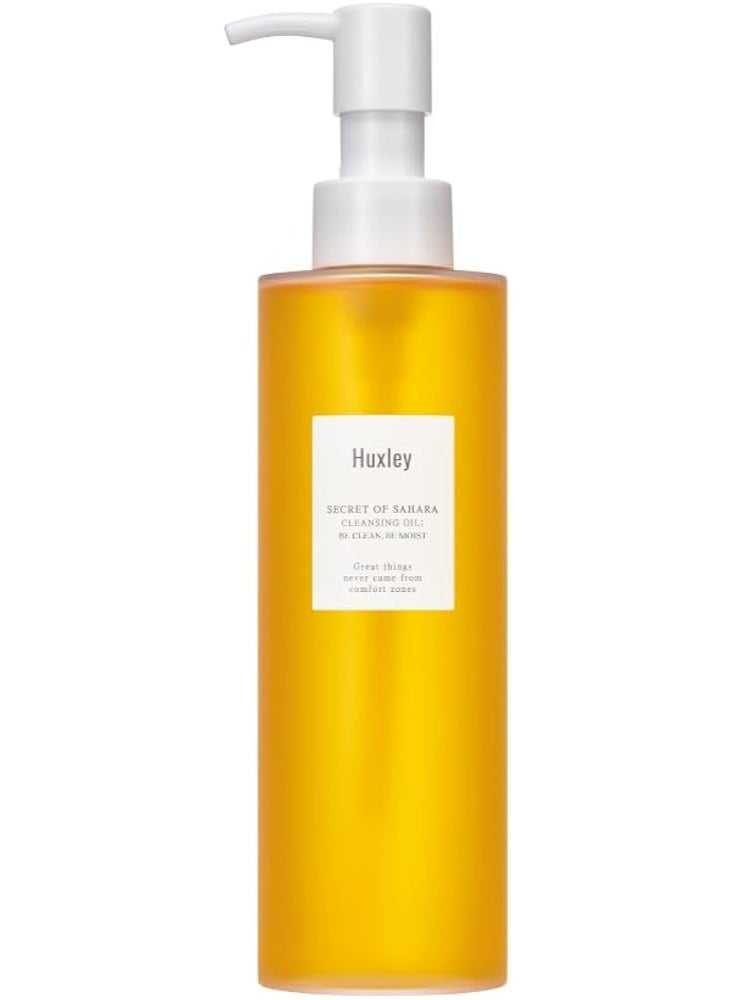 Huxley Cleansing Oil Be Clean Be Moist 200ml - Image 4