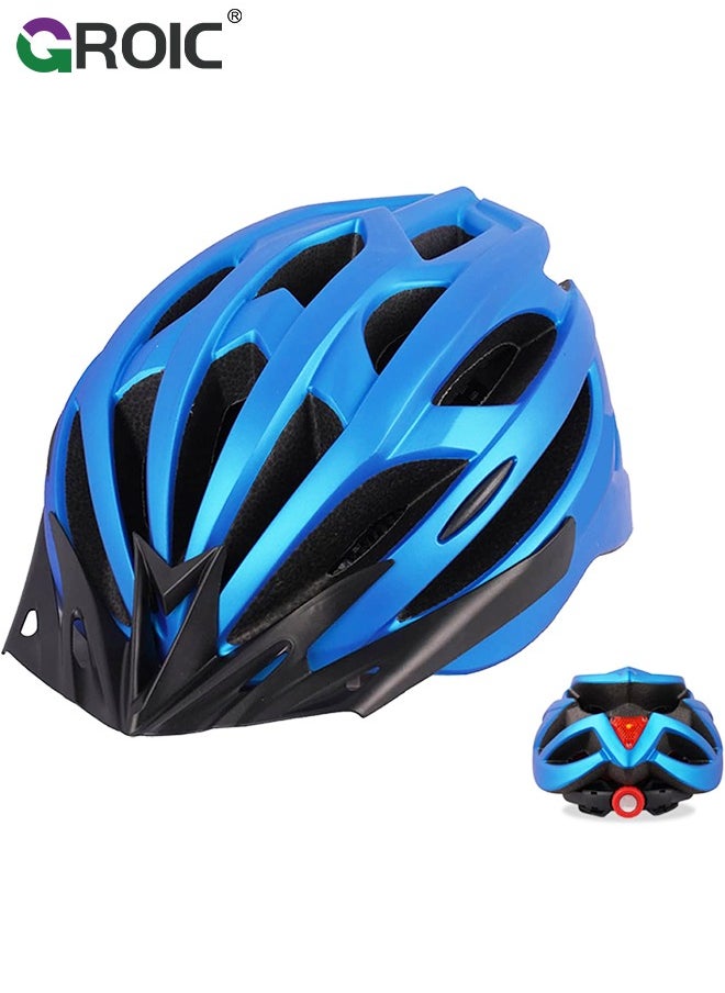 GROIC - Bike Helmet, Bicycle Helmet for Men Women with Detachable Sun Visor Quick Release Strap Cycling Helmet Microshell Design Adjustable Size,Safety Protection Equipment - Image 1