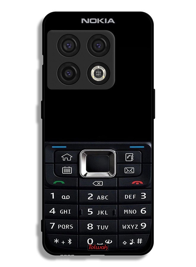 Tolwak OnePlus 10 Pro 5G Protective Case Cover Old Phone Pattern - Image 2