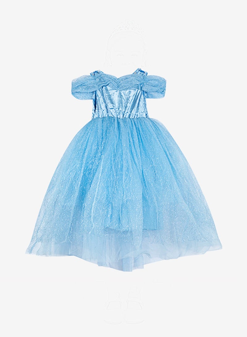 Beauenty Adorable Princess Dress Aisha Dress Cosplay Fancy Party Performance Costume Butterfly Style Saree Costume Set with Accessory Kit - Image 3