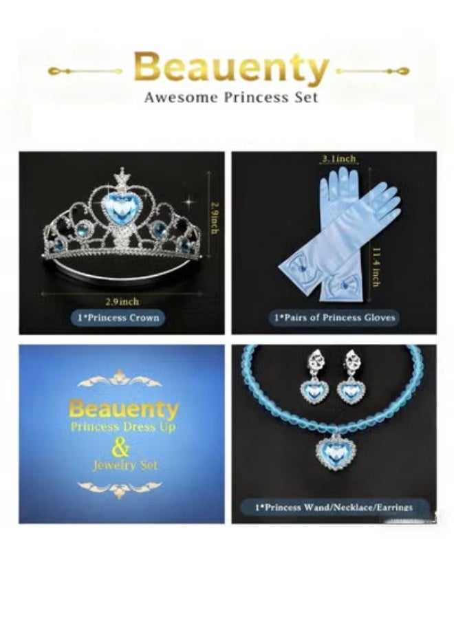 Beauenty Adorable Princess Dress Aisha Dress Cosplay Fancy Party Performance Costume Butterfly Style Saree Costume Set with Accessory Kit - Image 5