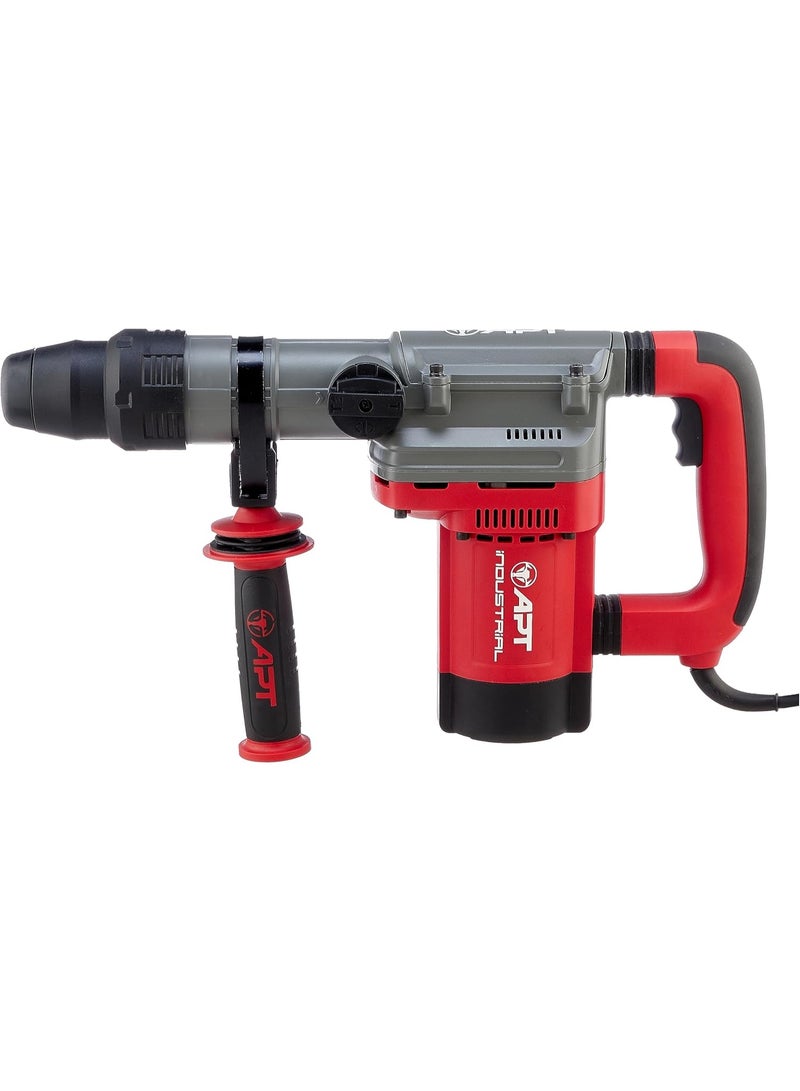 Apt Rotary Hammer Drill 40mm SDS-Max, 1250W Heavy Duty Electric Demolition and Drilling Tool, High Power 1250.0 Watt with Side Handle for Concrete, Masonry and Construction Works – APT DW40D3 - Image 3