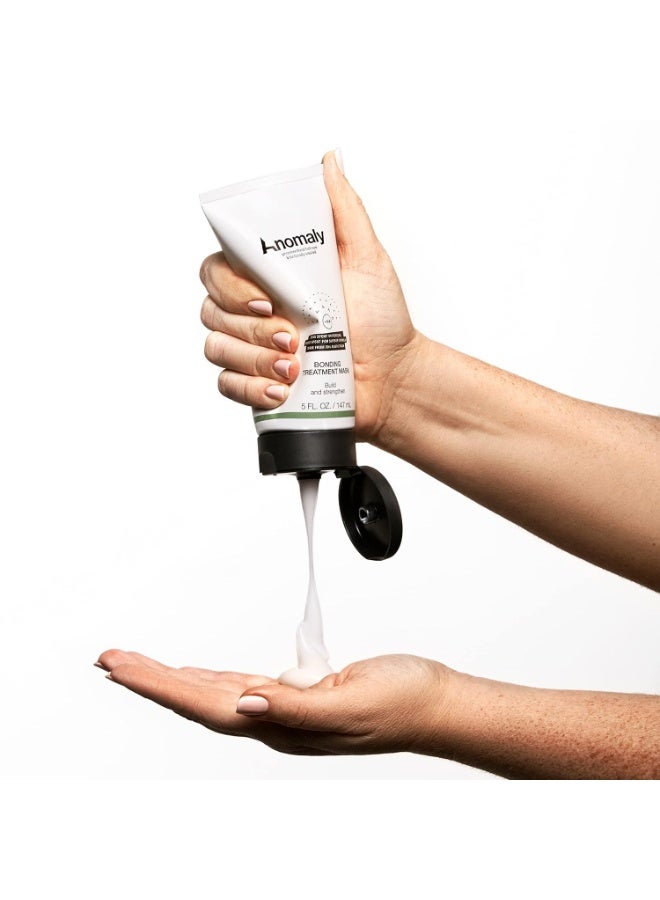 Anomaly Bonding Treatment Mask with Keratin for Dry & Damaged Hair | Strengthen & Protect | Sulfate Free & Paraben Free | Eco Friendly & Sustainable Packaging from Ocean Plastic, 5 fl. oz., white - Image 5